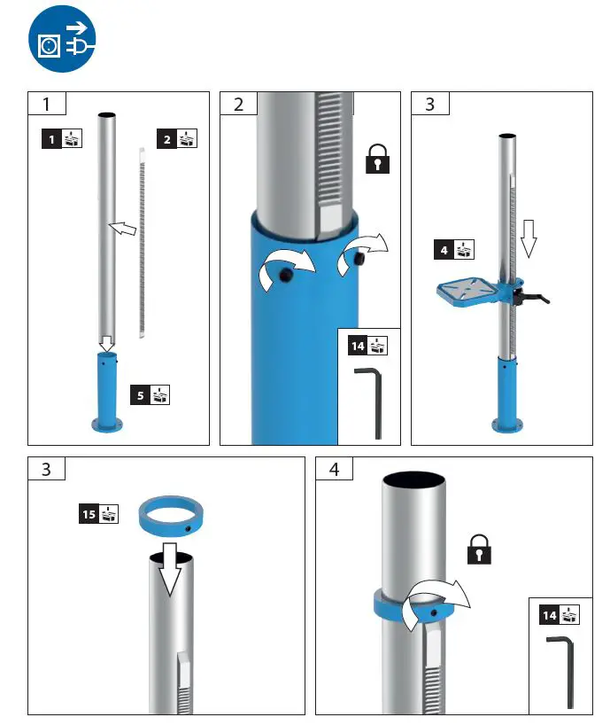 Gude-55209-GSB-20-Laser-500W-Pillar-Drill-fig-2