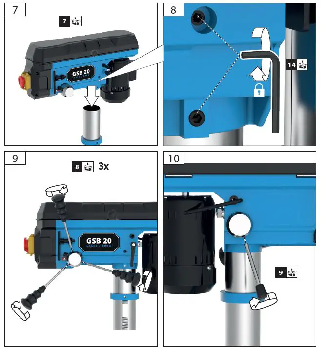 Gude-55209-GSB-20-Laser-500W-Pillar-Drill-fig-4
