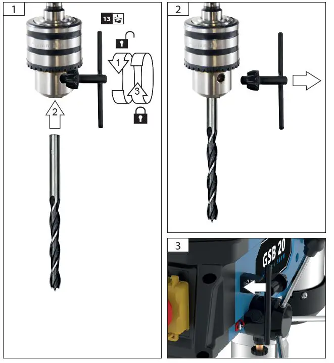Gude-55209-GSB-20-Laser-500W-Pillar-Drill-fig-9