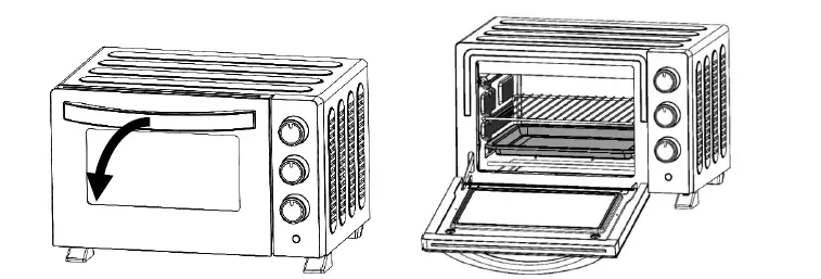 cookworks-KR-E20N-E1Dkh-20-Litre-Mini-Oven-Instruction-fig-7