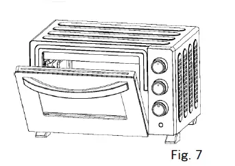 cookworks-KR-E20N-E1Dkh-20-Litre-Mini-Oven-Instruction-fig-8