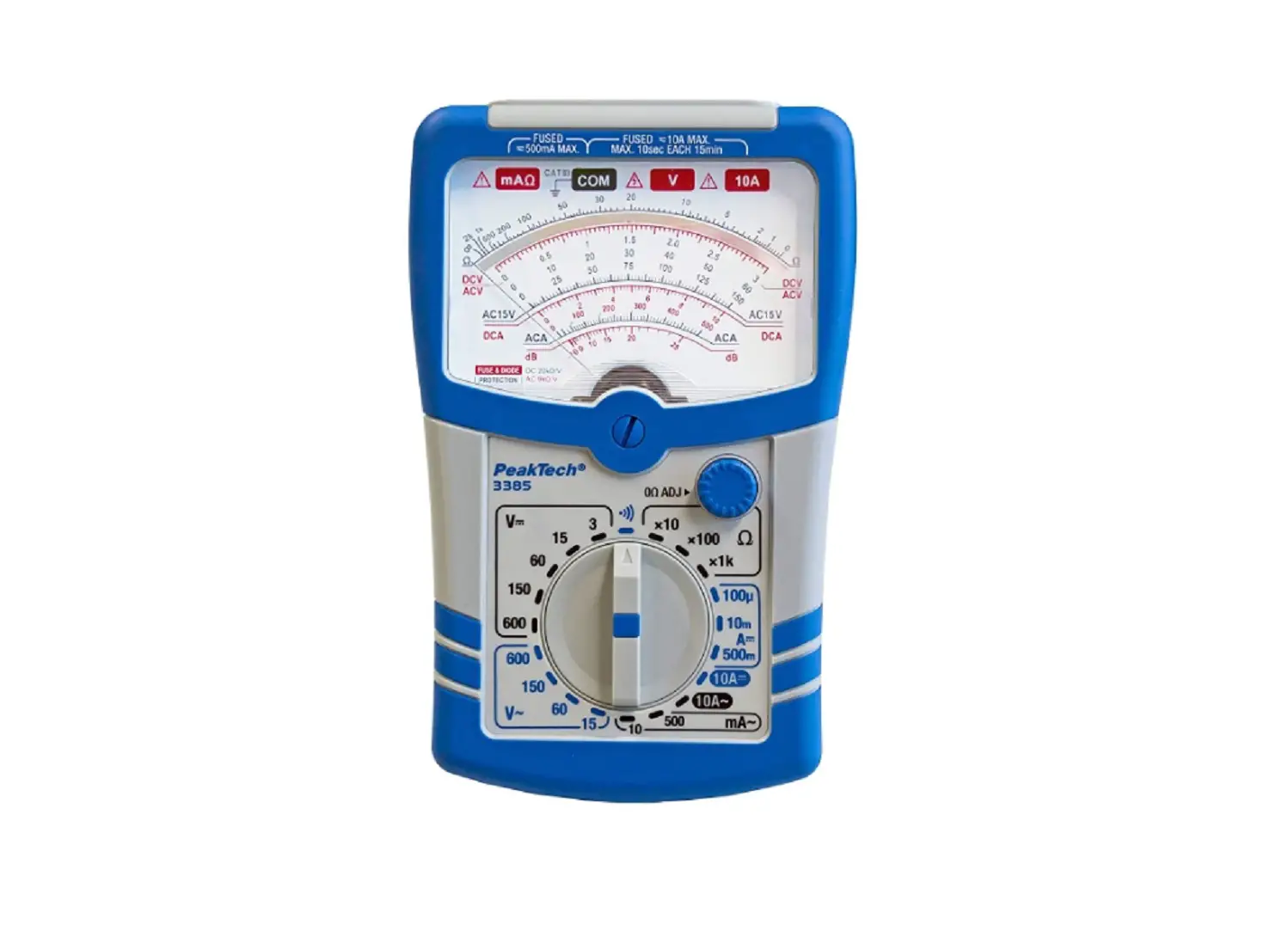 Peaktech 3385 Analog Multimeter User Manual