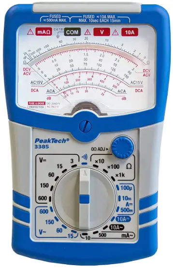 PeakTech 3385 Analog Multimeter