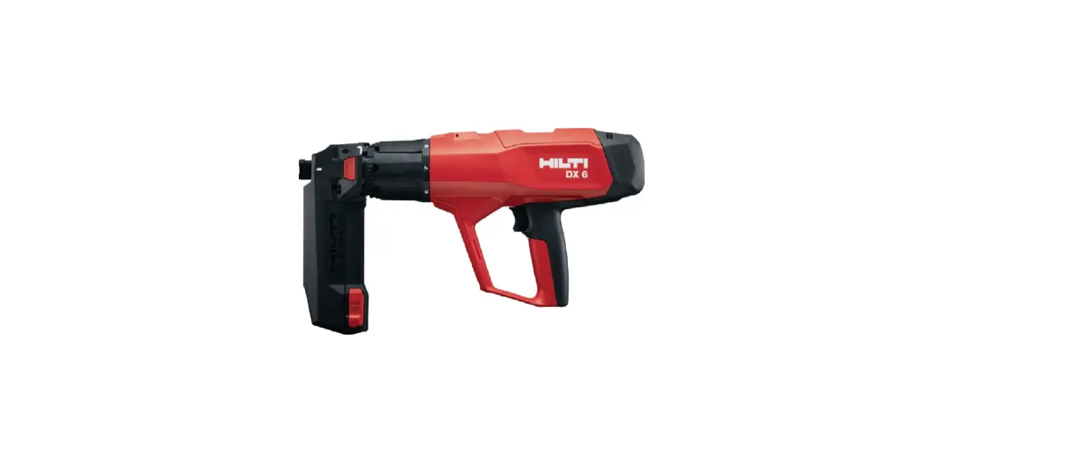 Hilti Dx 6 Powder Actuated Tool Kit Instruction Manual