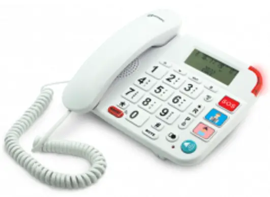 geemarc DALLAS20 Big Button Telephone with Volume Control-
