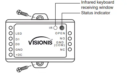 VISIONIS-VIS-MINI-CNTRL-Door -for-Access-Control-Systems-with-No-Software-fig-3