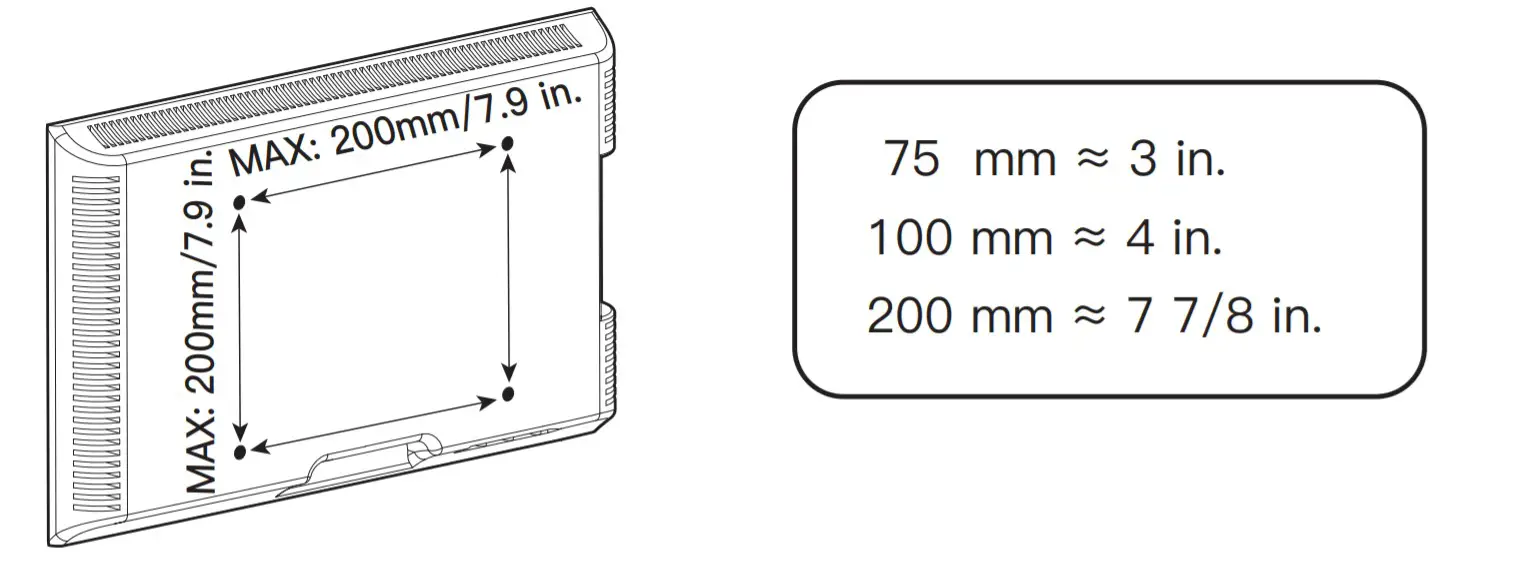 PERLESMITH PSSL1 TV Wall Mount - Installation