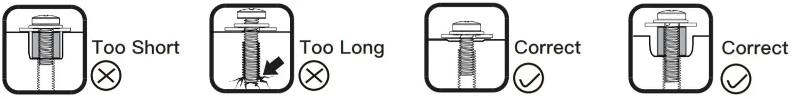 PERLESMITH PSSL1 TV Wall Mount - Step2