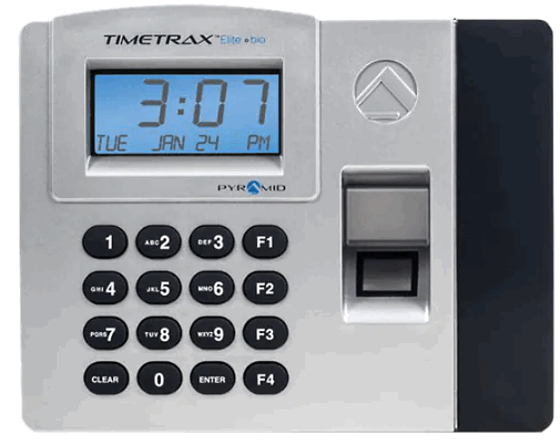 TIMETRAX Elite Bio Biometric Time CLock Systemd