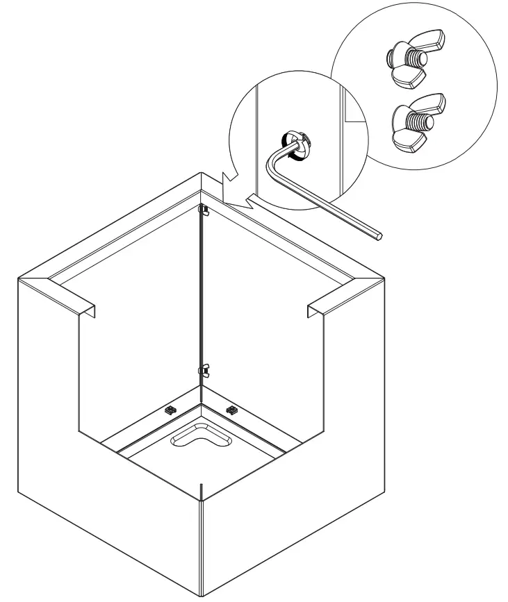veradek OUTDOOR CUVSMCS Metallic Series Cube Small Planter fig 8