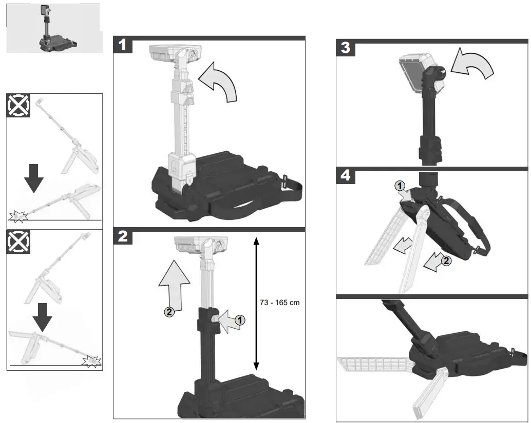 Milwaukee M18 ONERSAL LED Remote Stand Light - fig 3