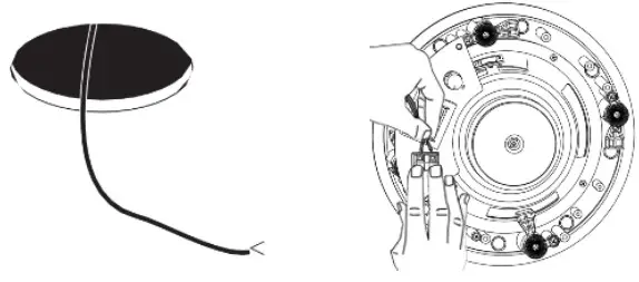 TiGHT AV SPK1 C650T WH 2 Way Ceiling Speaker - Package List 3