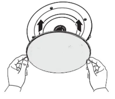 TiGHT AV SPK1 C650T WH 2 Way Ceiling Speaker - Package List 5