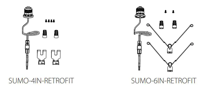 RAB SM34-5R-7-930-120-W Edge-Lit Surface Mount - Figure 2
