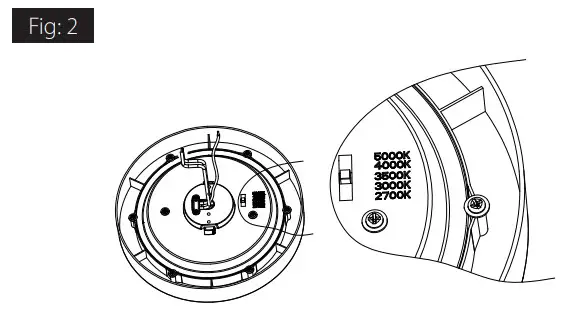 RAB SM34-5R-7-930-120-W Edge-Lit Surface Mount - Figure 4