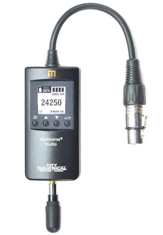 City Theatrical PN 5905 Multiverse Studio Receiver 2.4GHz