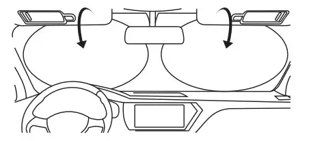 AstroAI WSSS1PB Windshield Sun Shade - Figure 4