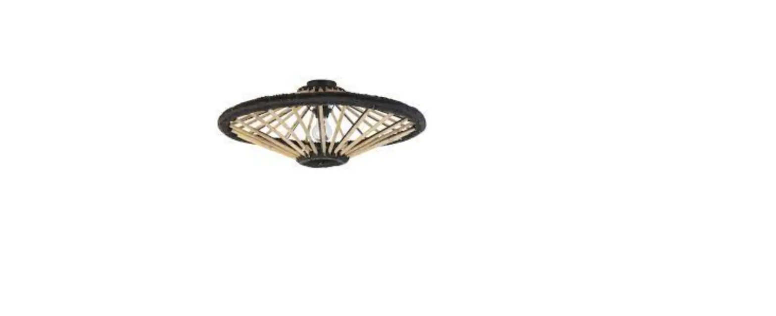 Qazqa 104989 Rural Ceiling Lamp Instruction Manual