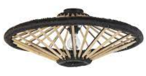 QAZQA 104989 Rural Ceiling Lamp