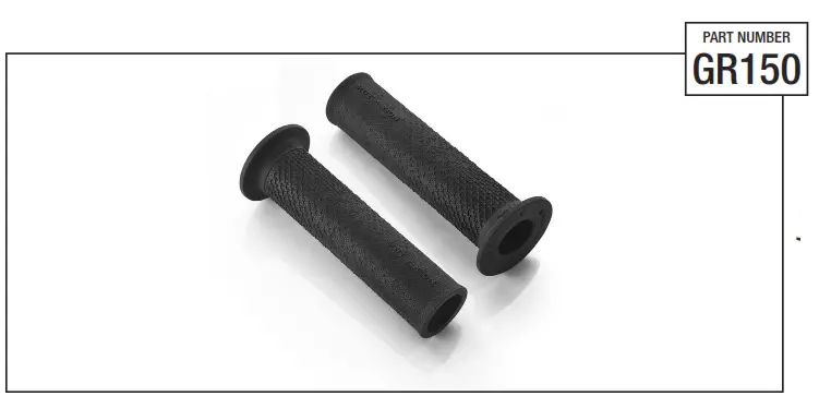 rizoma GR150 Universal Mutation P1 Grips- fig 0