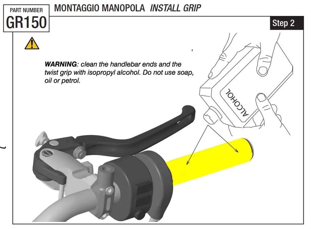 rizoma GR150 Universal Mutation P1 Grips - fig 17