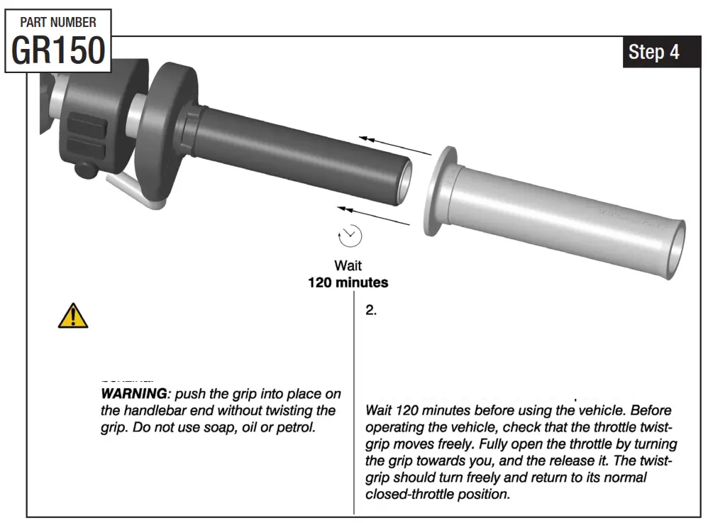rizoma GR150 Universal Mutation P1 Grips- fig sdf0