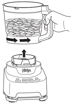 NINJA Professional XL Food Processor - assembly