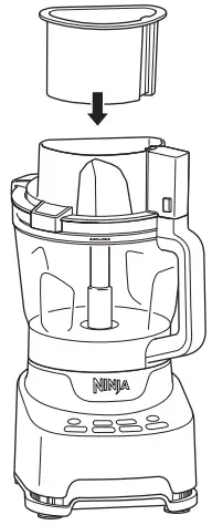 NINJA Professional XL Food Processor - using the large