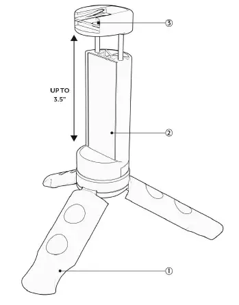 BOWER-BWRWATG150-Top-Grip-Smartphone-Tripod-01