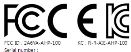 AIN ELECTRONICS AHP-100 Ring Bell - icon 1