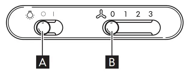 IKEA LAGAN Fridge - Control panel