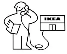 IKEA LAGAN Fridge - Please refer to the last page