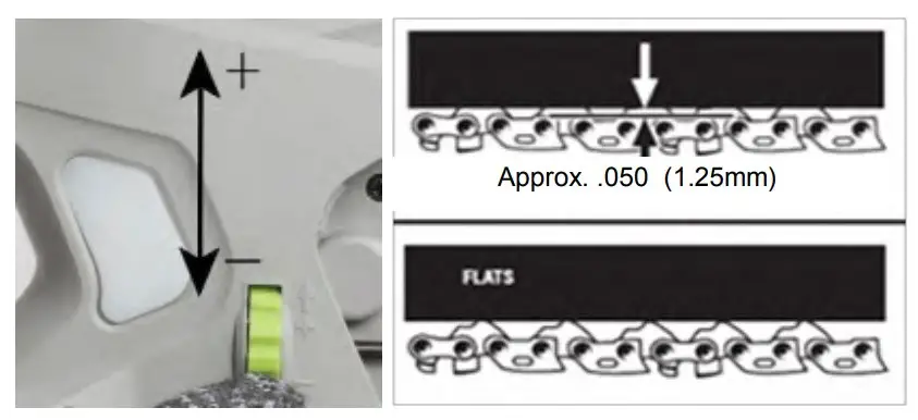 CHAIN TENSION AND MAINTENANCE