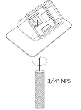 Q-SYS TSC-50t-G3 Tabletop Stand Accessory 13