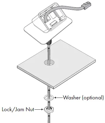 Q-SYS TSC-50t-G3 Tabletop Stand Accessory 14