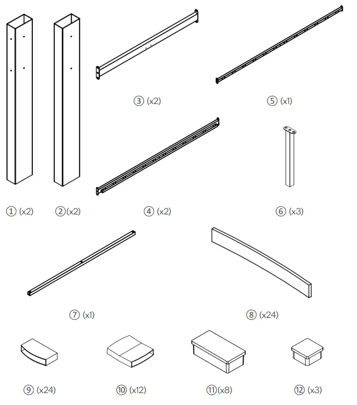 OVELA OVHINDMBWSA Hindmarsh Metal Bed - Fig 1