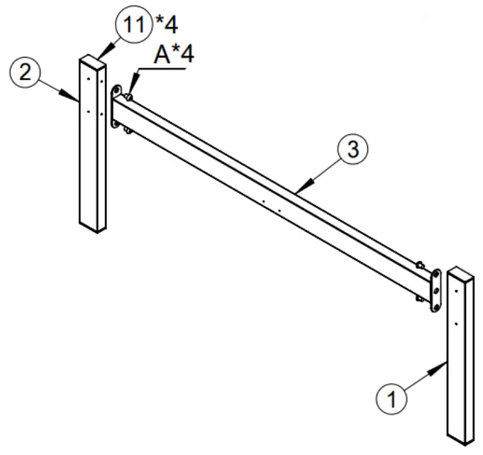 OVELA OVHINDMBWSA Hindmarsh Metal Bed - Fig 3