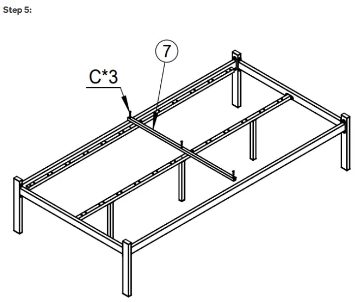 OVELA OVHINDMBWSA Hindmarsh Metal Bed - Fig 7