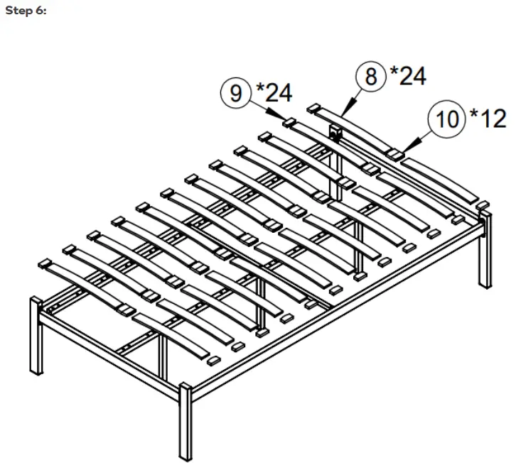 OVELA OVHINDMBWSA Hindmarsh Metal Bed - Fig 8