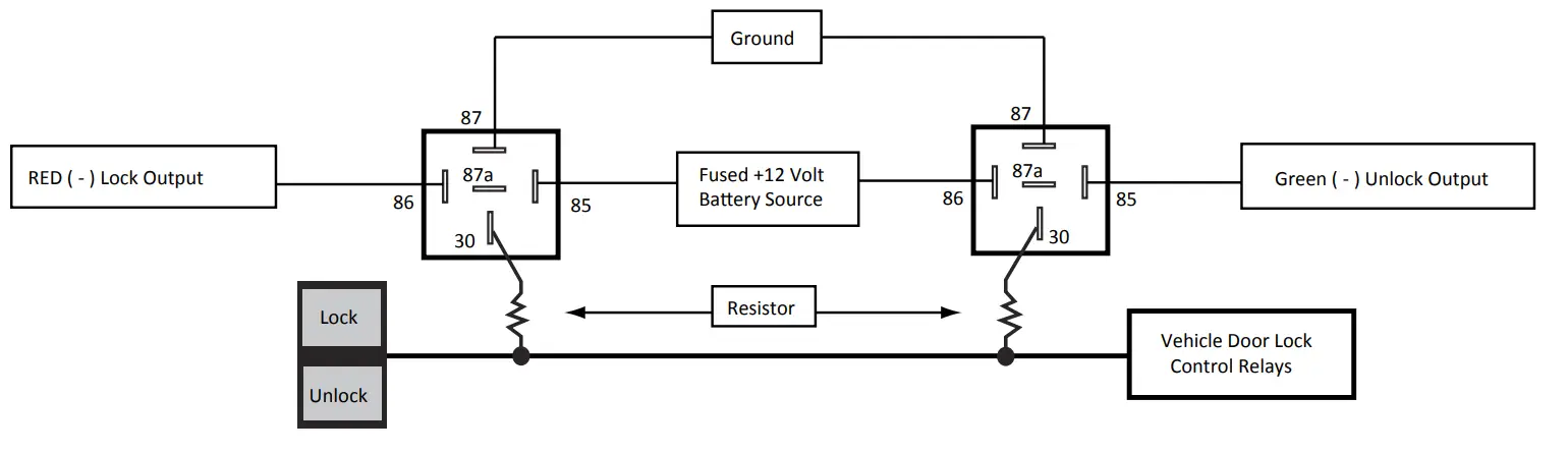 VOXX PRESTIGE Vehicle Security Remote Start System APS787Z - Connections3