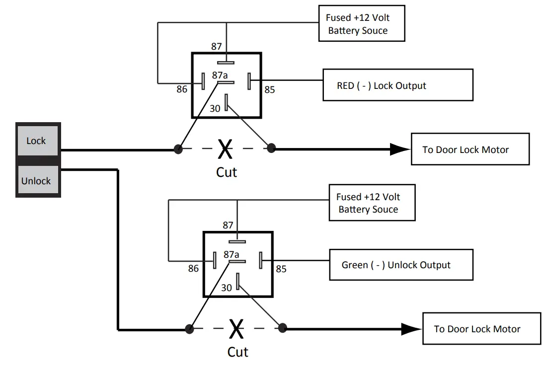 VOXX PRESTIGE Vehicle Security Remote Start System APS787Z - Connections6