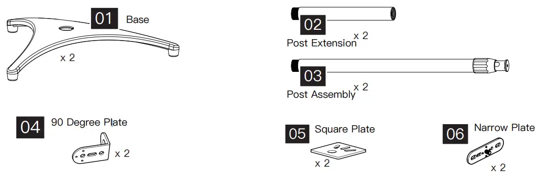 PERLESMITH-PSSS1-Height-Adjustable-Speaker-Stands-fig-2