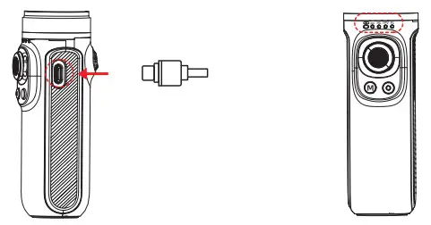 INKEE Falcon Gimbal Stabilizer for Action Cameras- Charging
