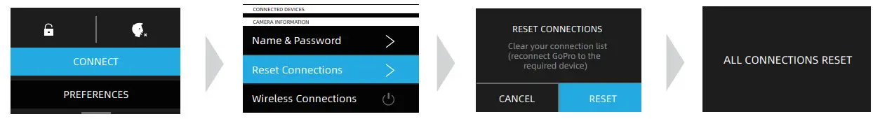 INKEE Falcon Gimbal Stabilizer for Action Cameras- Connect to device2