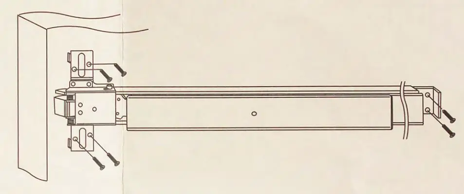 Lockey USA PB1100 Panic Bar Installation Guide - Install Body