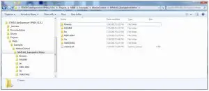 Folder Structure Window