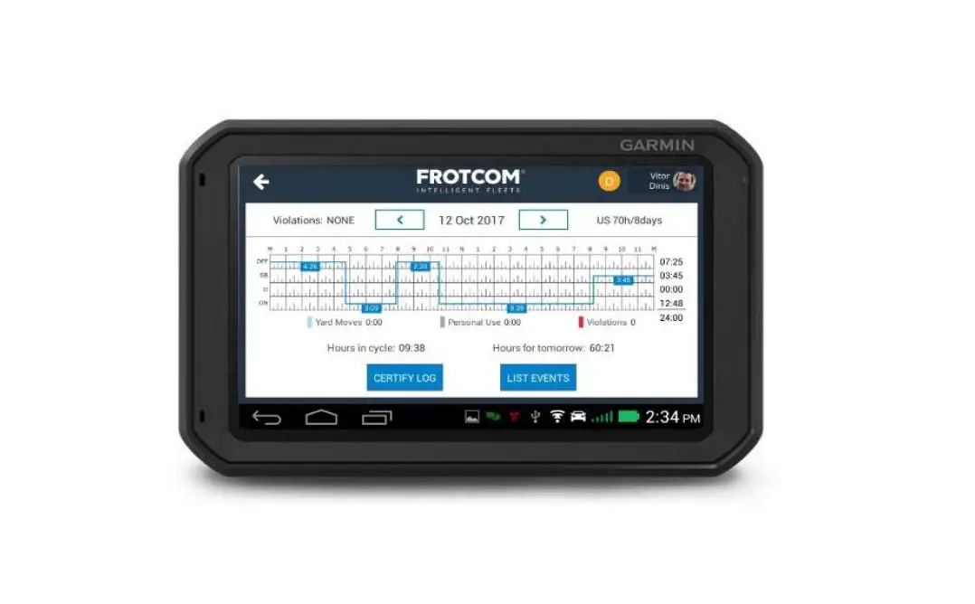 Frotcom Eld Fleet 7x0 User Manual Frotcom Eld Fleet 7x0 User Manual