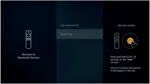 Pairing a NEW remote control