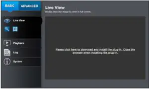 Logging‐in to the Camera (OS X) Fig 3