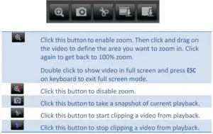 Slice images from video playback